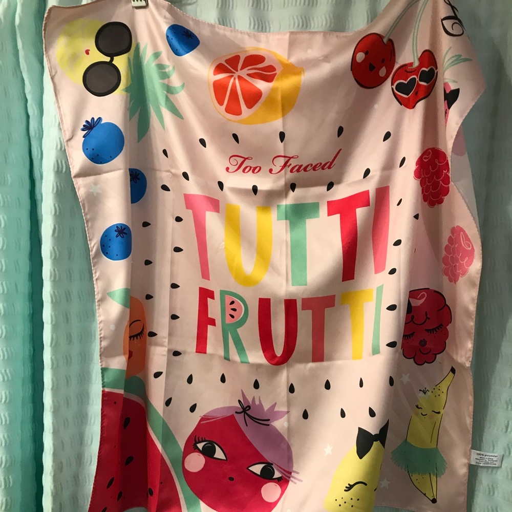 Too Faced Tutti Frutti Limited Edition Scarf